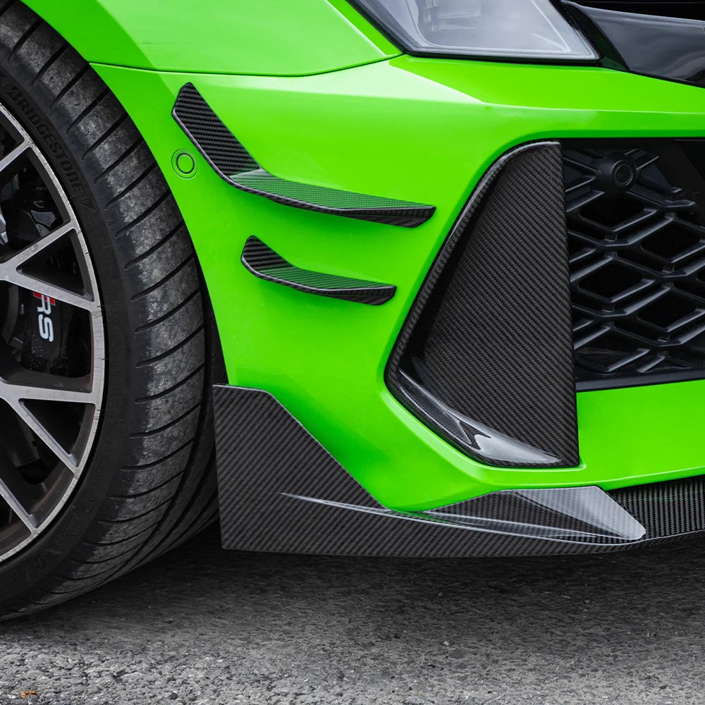 Canards EVO-SQ-A aus Dry Carbon - passend für Audi RS3 8Y