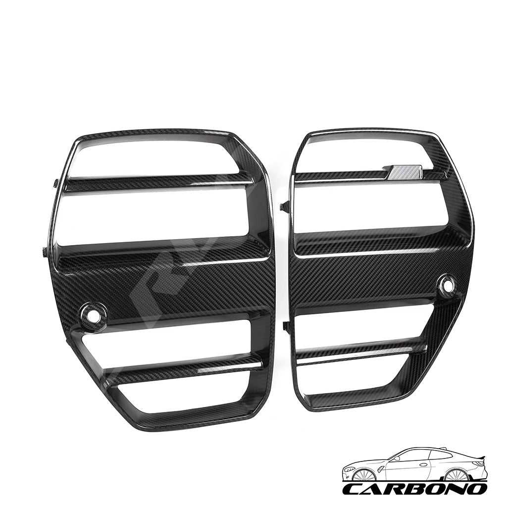 Kühlergrill ST Style Dry Carbon - BMW M3 G80 G81 M4 G82 G83