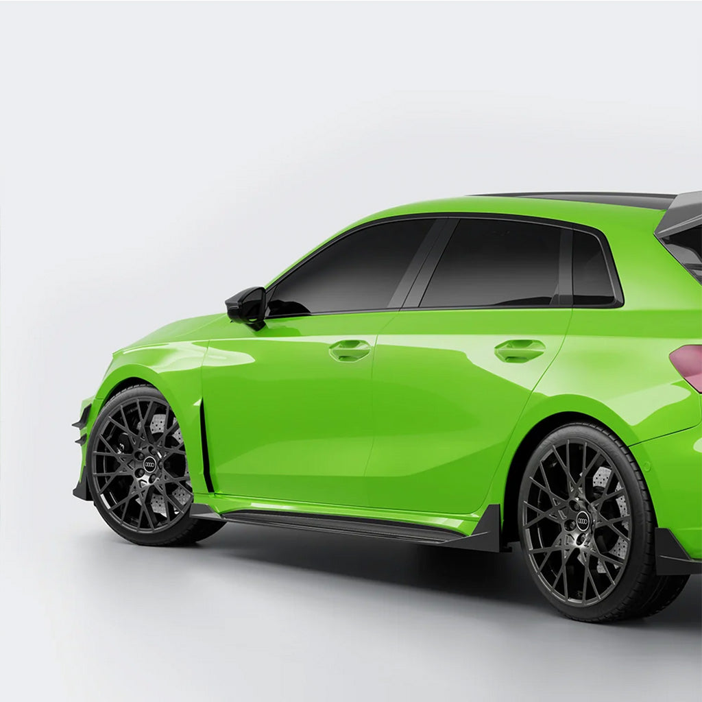 Seitenschweller EVO-SQ-A aus Dry Carbon - passend für Audi RS3 8Y