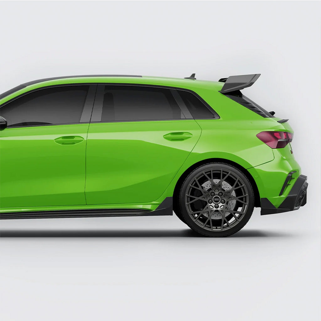 Seitenschweller EVO-SQ-A aus Dry Carbon - passend für Audi RS3 8Y