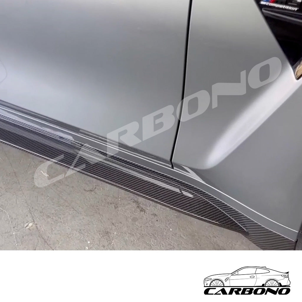 Seitenschweller EVO Pur Dry Carbon - passend für BMW M3 G80 G81 M4 G82 G83