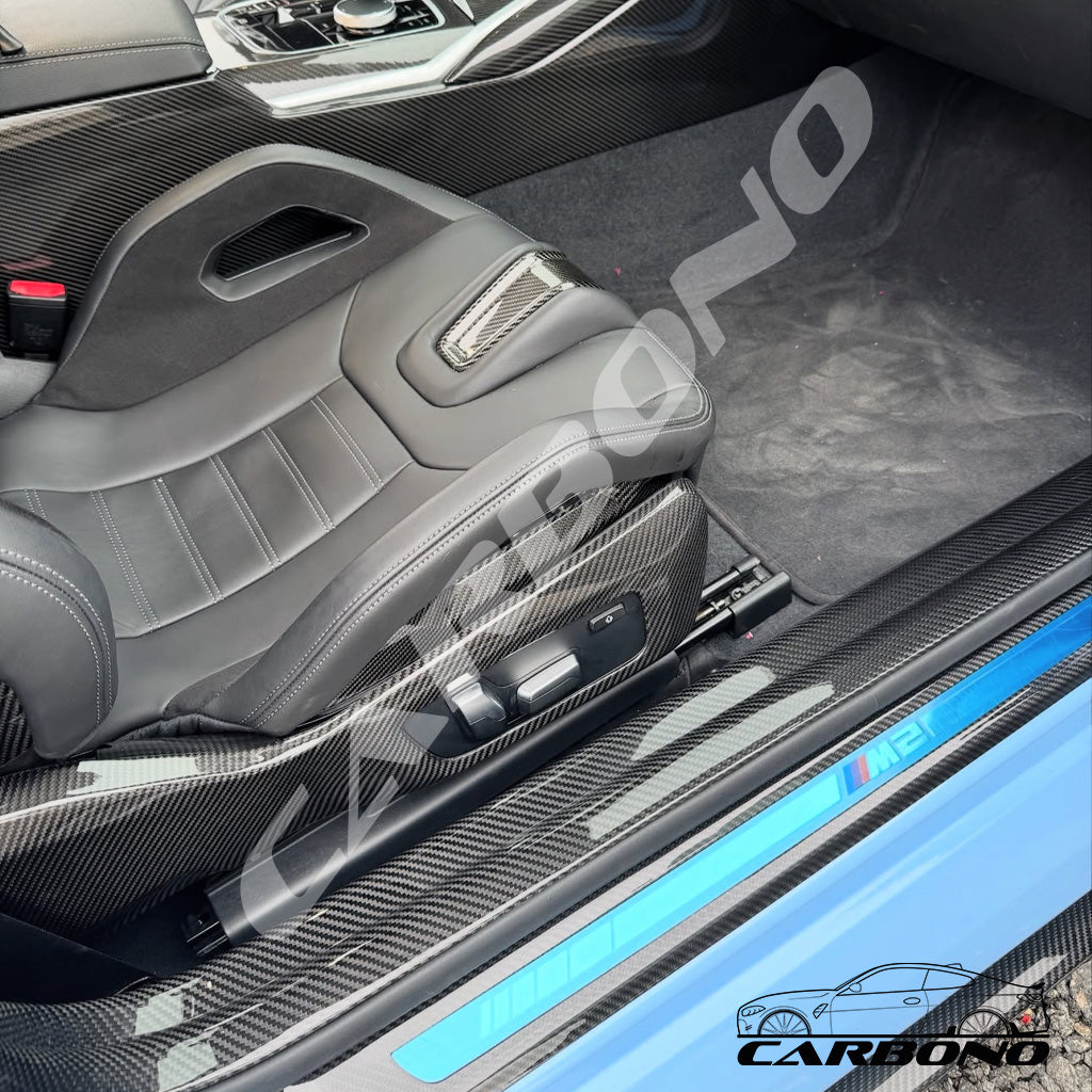 Dry Carbon seat side cover suitable for BMW M2 G87 M3 G80 G81 M4 G82 G83