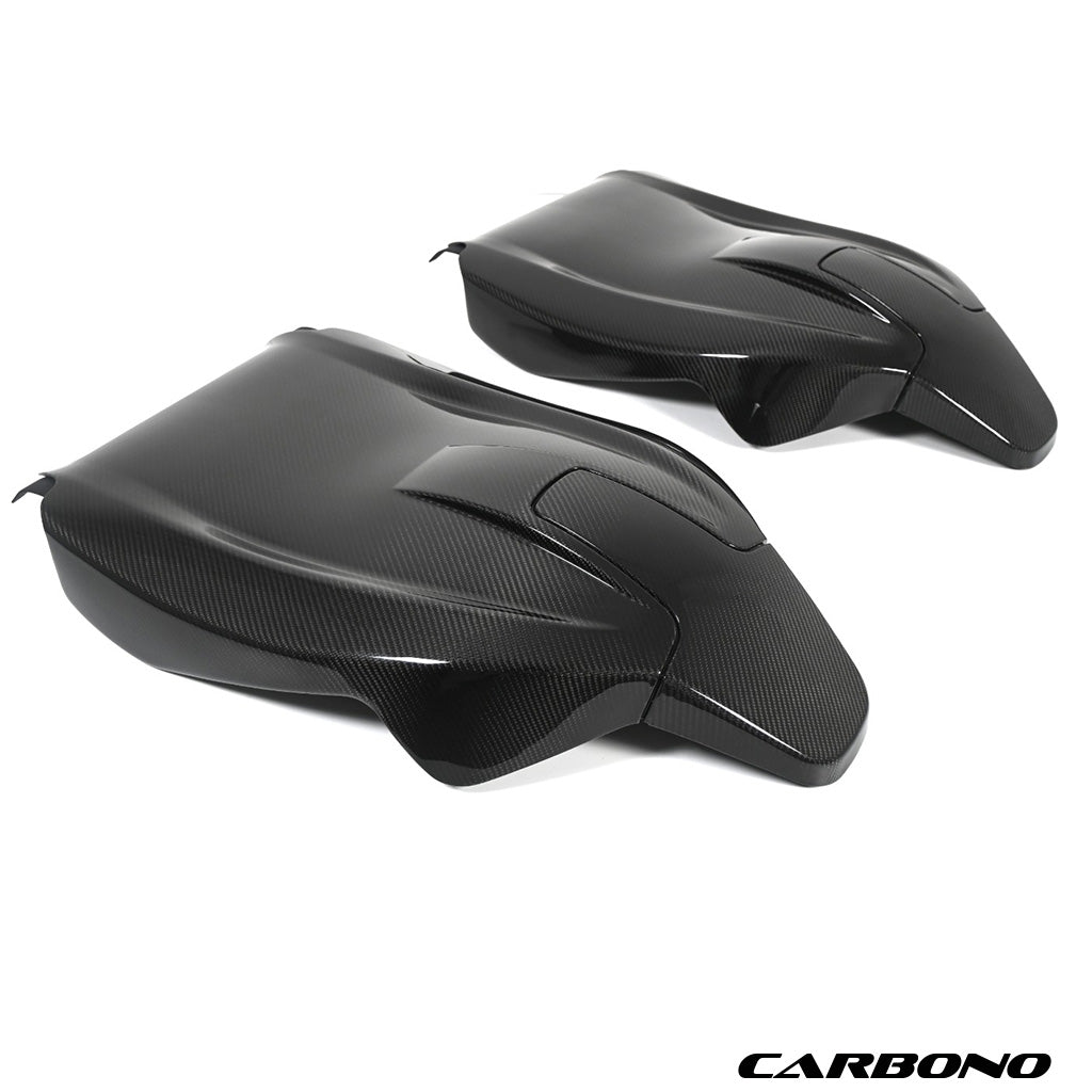 Dry Carbon Rücksitzverkleidung – Set für BMW M Sportsitze (Austausch / Replacement)
