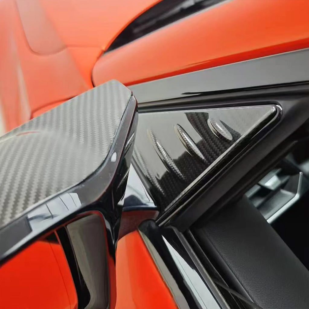 Spiegeldreieck aus Dry Carbon - passend für BMW M2 G87, M3 G80 G81, M4 G82