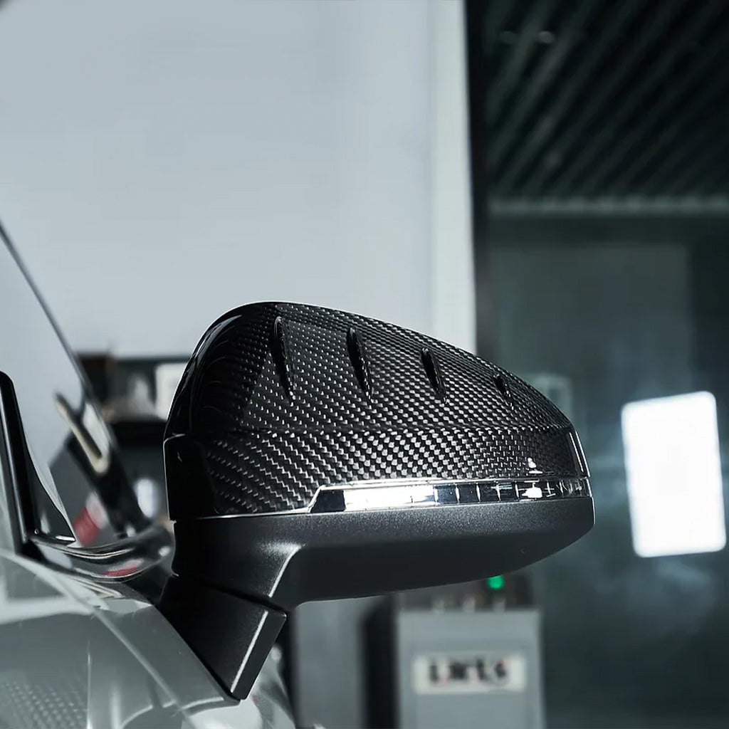 Spiegel Cover EVO-KB aus Dry Carbon - passend für Audi A4 S4 A5 S5 RS4 RS5 2017-2024 B9 B9.5