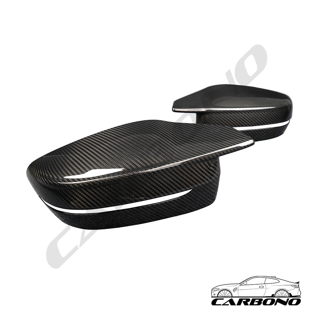 Spiegelkappen aus Dry Carbon - passend für BMW M2 G87 M240i G42 M3 G80 G81 M4 G82 G83