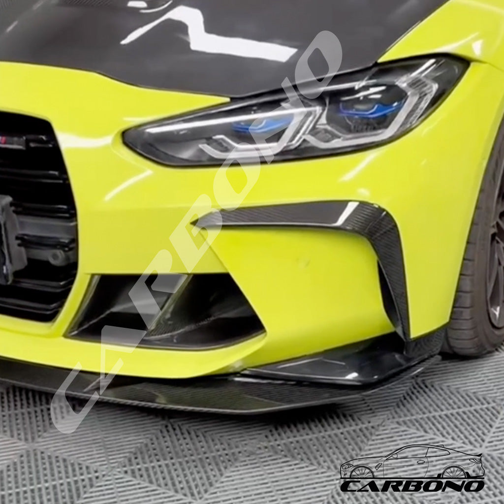 Eckaufsätze Frontschürze Stoßstange Carnads Dry Carbon - BMW M3 G80 G81 M4 G82 G83