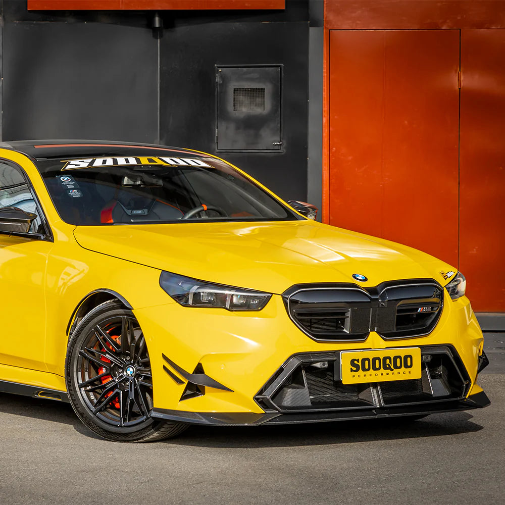 SOOQOO Frontlippe Type-A aus Dry Carbon – BMW M5 G90 / G99