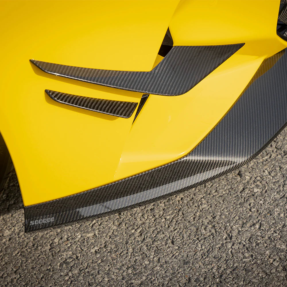SOOQOO Frontlippe Type-A aus Dry Carbon – BMW M5 G90 / G99