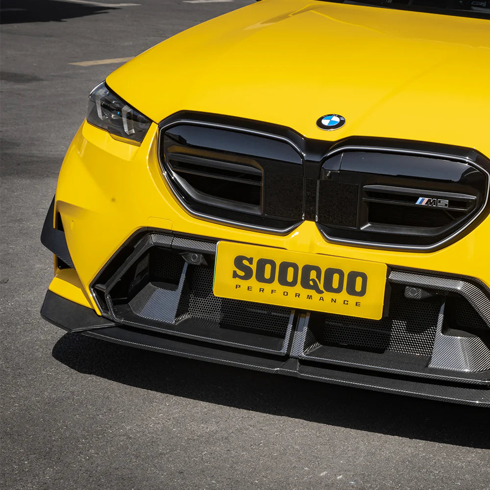 SOOQOO Frontlippe Type-A aus Dry Carbon – BMW M5 G90 / G99