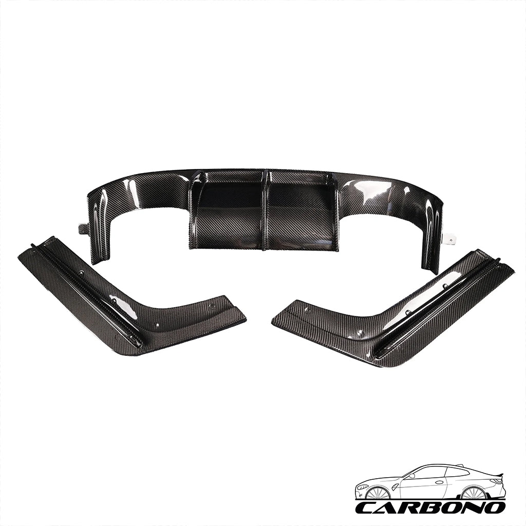 Diffusor G1 Style 3-teilig Dry Carbon - BMW M3 F80 M4 F82 F83