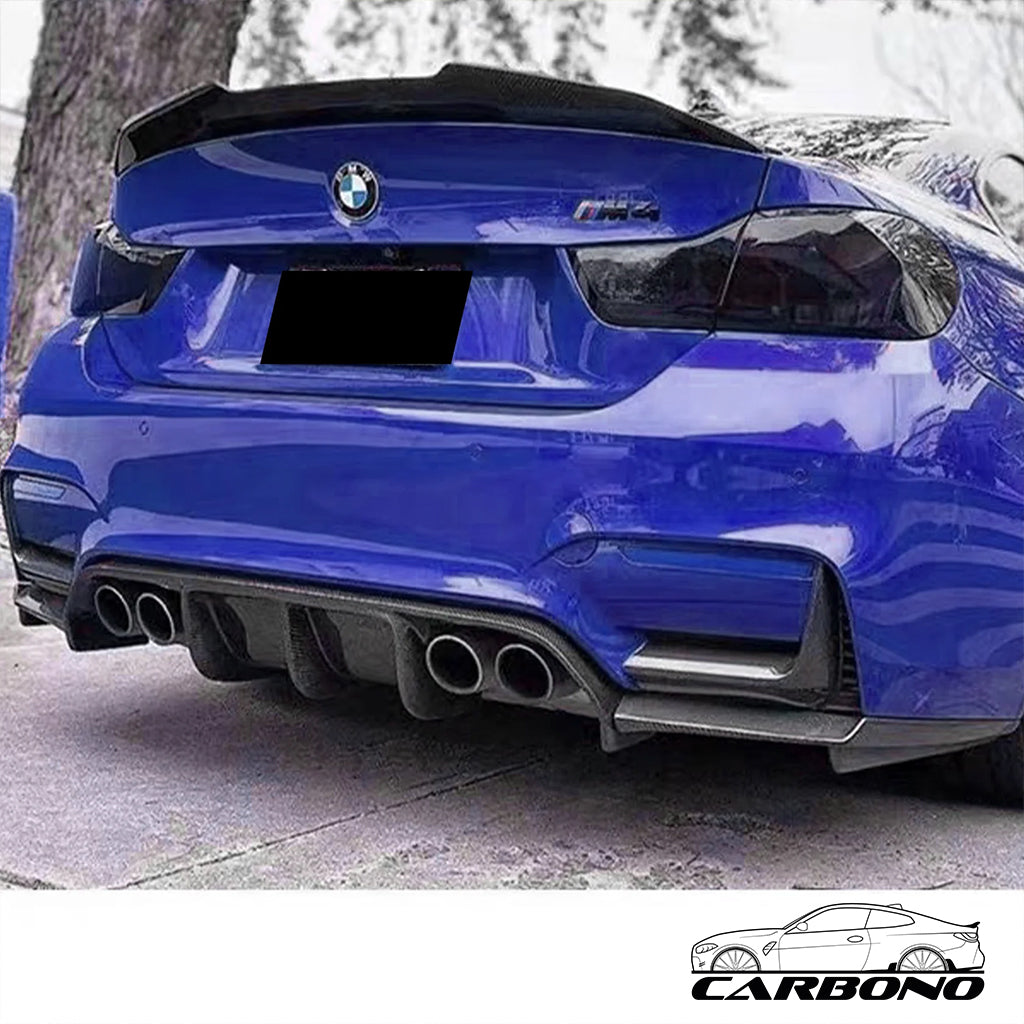 Diffusor G1 Style 3-teilig Dry Carbon - BMW M3 F80 M4 F82 F83