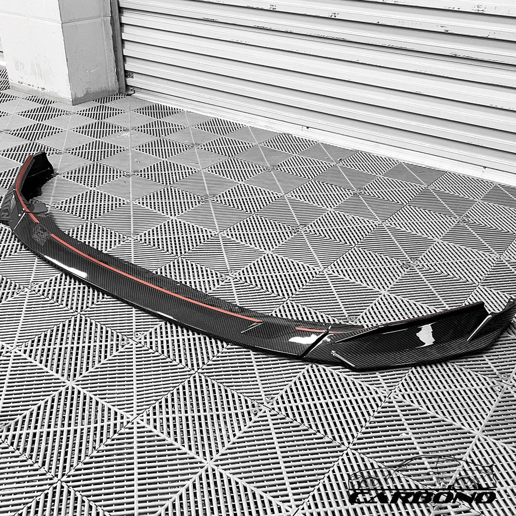 Frontlippe Spoiler Schwert R-V2 Dry Carbon - BMW M3 G80 G81 M4 G82 G83