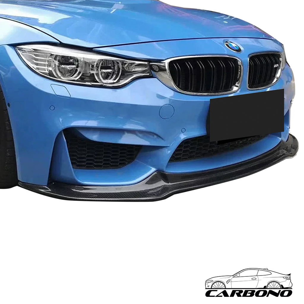 Frontlippe Spoiler Schwert V Style - BMW M3 F80 M4 F82 F83