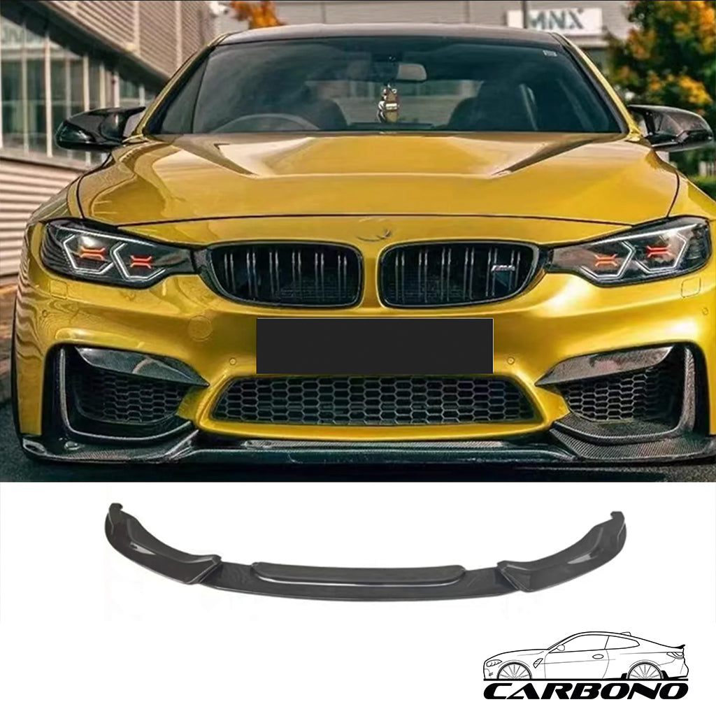 Frontlippe Spoiler Schwert VS Style Carbon - BMW M3 F80 M4 F82 F83