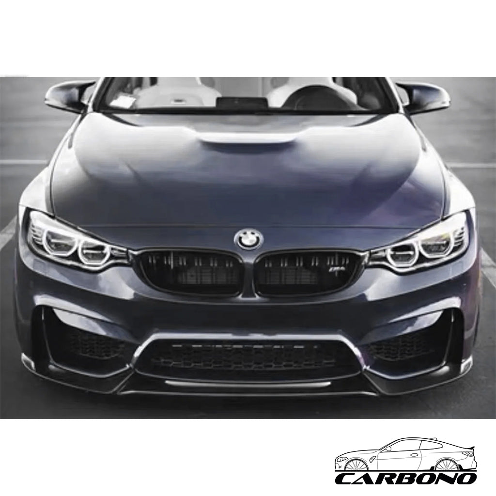 Frontlippe Spoiler Schwert VS Style Carbon - BMW M3 F80 M4 F82 F83