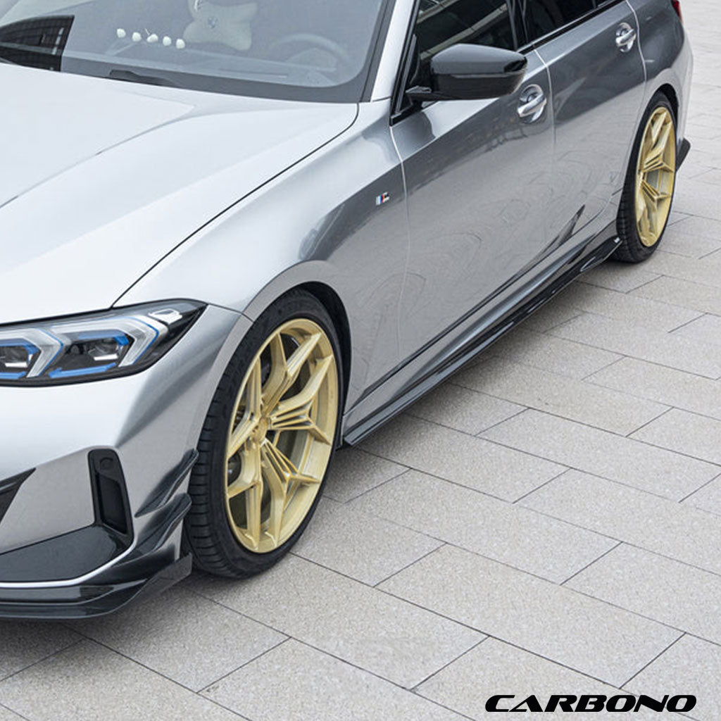 Seitenschweller CB EVO-V1 aus Dry Carbon - passend für BMW 3er G20, G21 LCI mit M-Paket