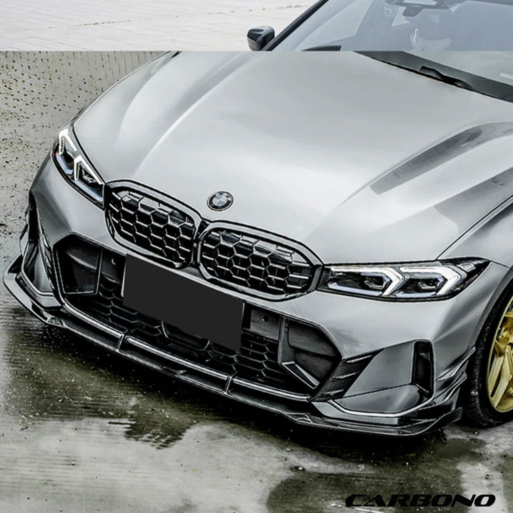 Frontlippe CB EVO-V1 aus Dry Carbon - passend für BMW 3er G20, G21 LCI mit M-Paket