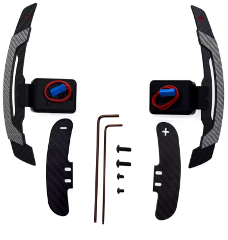 magnetische Schaltwippen mit Carbon Paddles austauschbar - passend für viele BMW Modelle F- und G-Baureihe