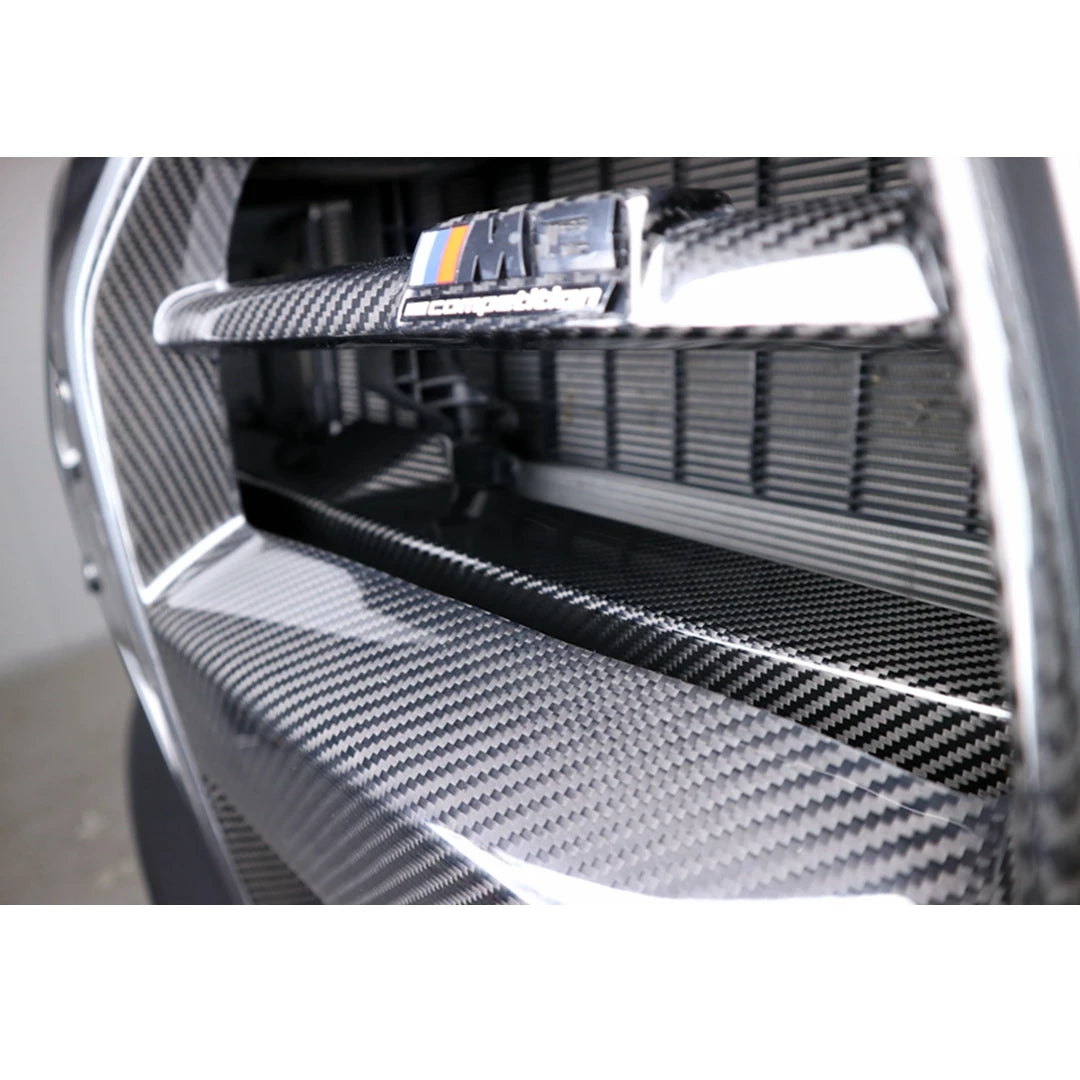 Dry Carbon Frontschürze hintere Grillblende passend für BMW M3 G80 G81 M4 G82 G83