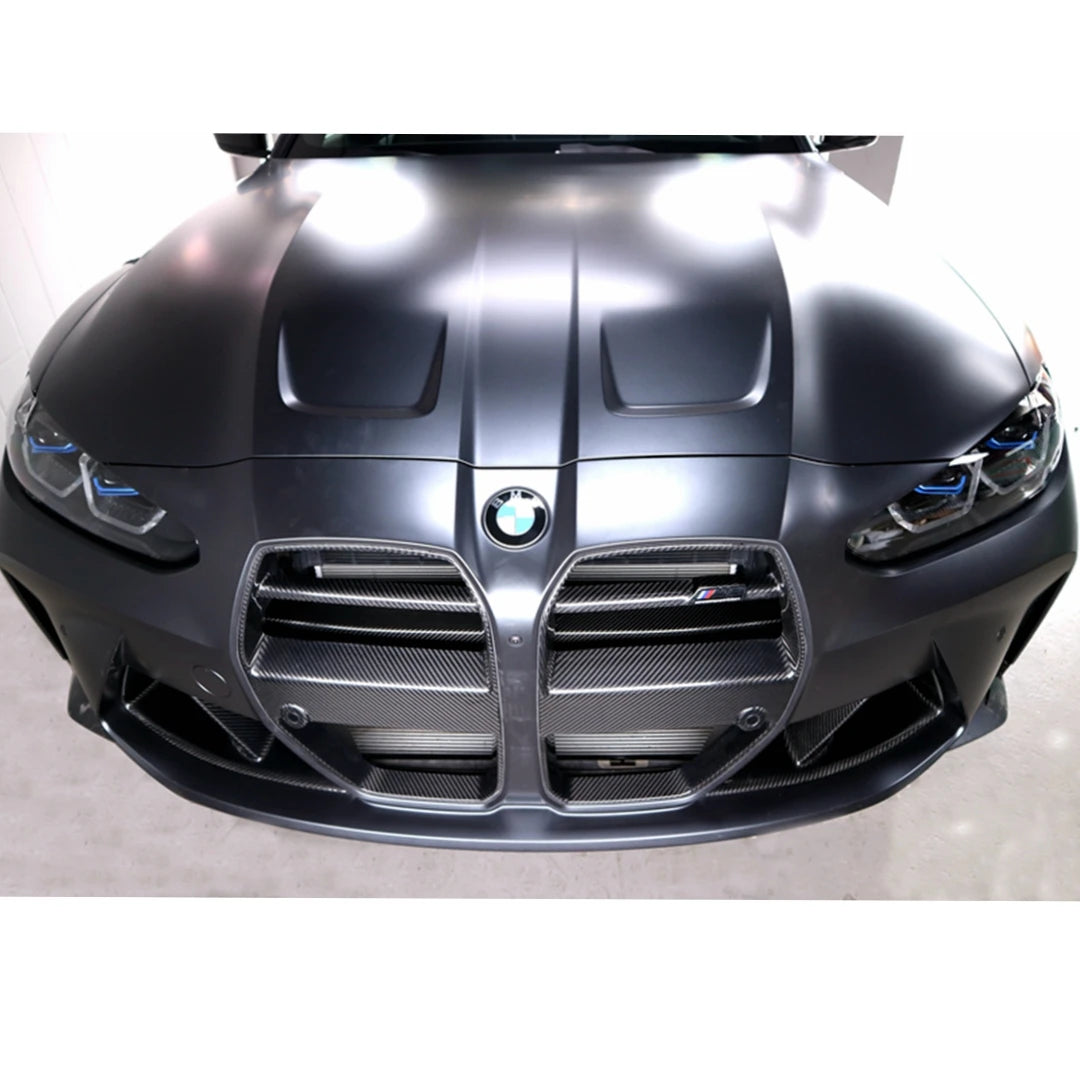 Dry Carbon Frontschürze hintere Grillblende passend für BMW M3 G80 G81 M4 G82 G83