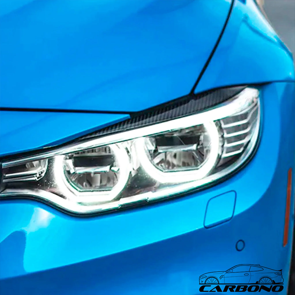 Carbon Scheinwerferaufsatz eybrow - BMW M3 F80 M4 F82 F83