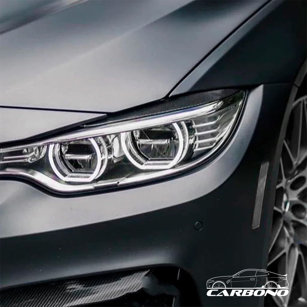 Carbon Scheinwerferaufsatz eybrow - BMW M3 F80 M4 F82 F83