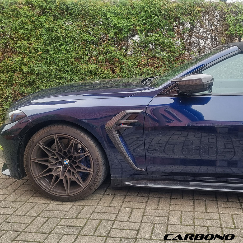 Kotflügel Zierblende CFA Style Dry Carbon - BMW M3 G80 G81 M4 G82 G83