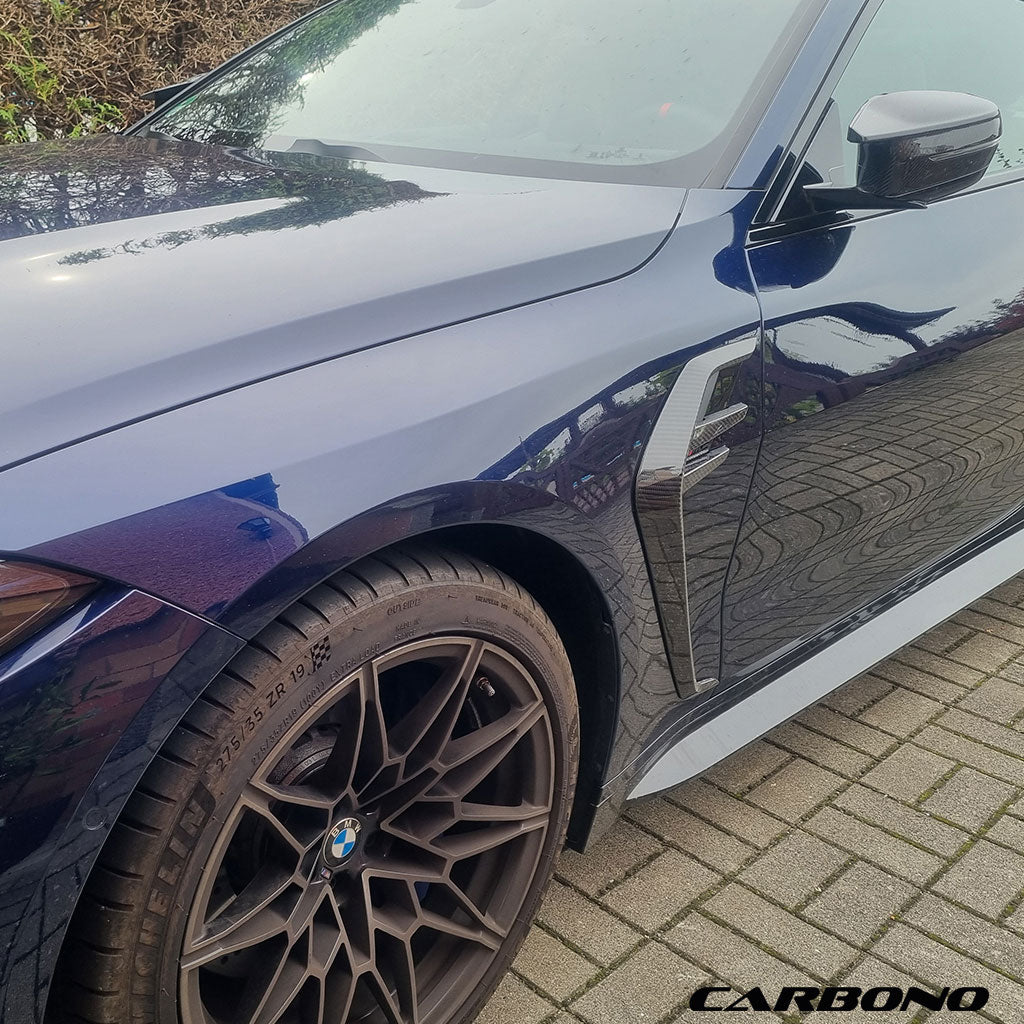 Kotflügel Zierblende CFA Style Dry Carbon - BMW M3 G80 G81 M4 G82 G83