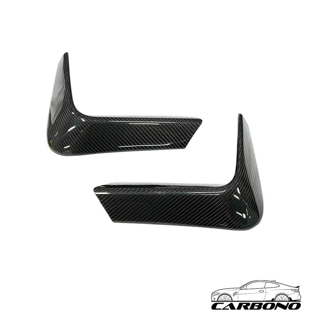 rear flaps Heckstoßstange Zierblende Dry Carbon - BMW M3 F80 M4 F82 F83