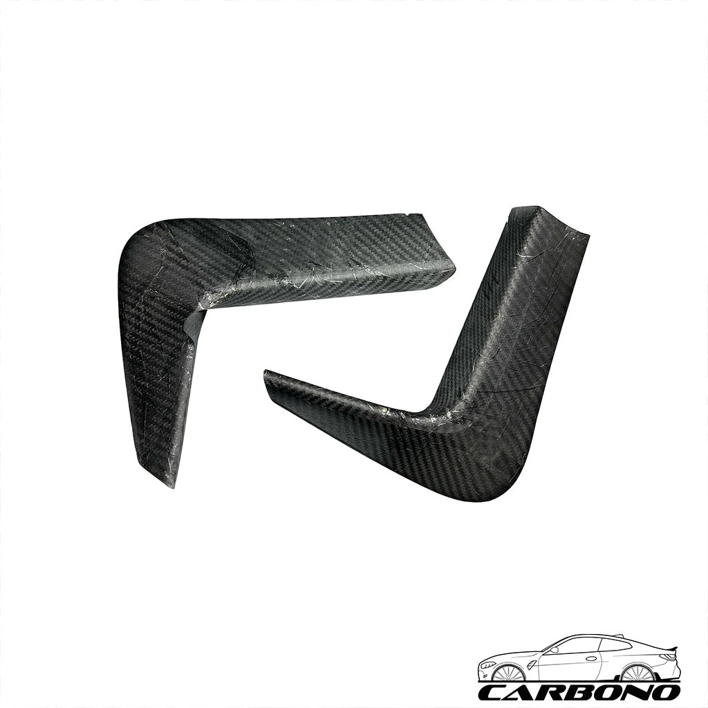 rear flaps Heckstoßstange Zierblende Dry Carbon - BMW M3 F80 M4 F82 F83