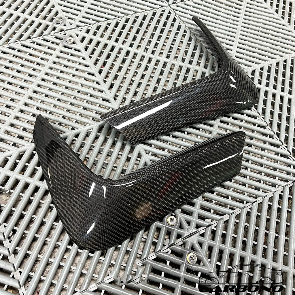 rear flaps Heckstoßstange Zierblende Dry Carbon - BMW M3 F80 M4 F82 F83