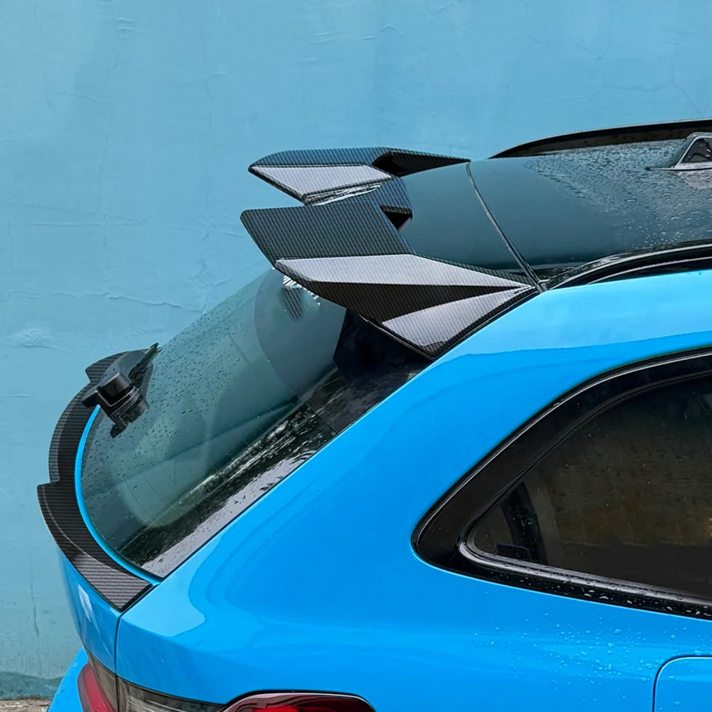 Dachkantenspoiler EVO-SQ-B aus Dry Carbon - passend für BMW M3 G81, 3er Touring G21