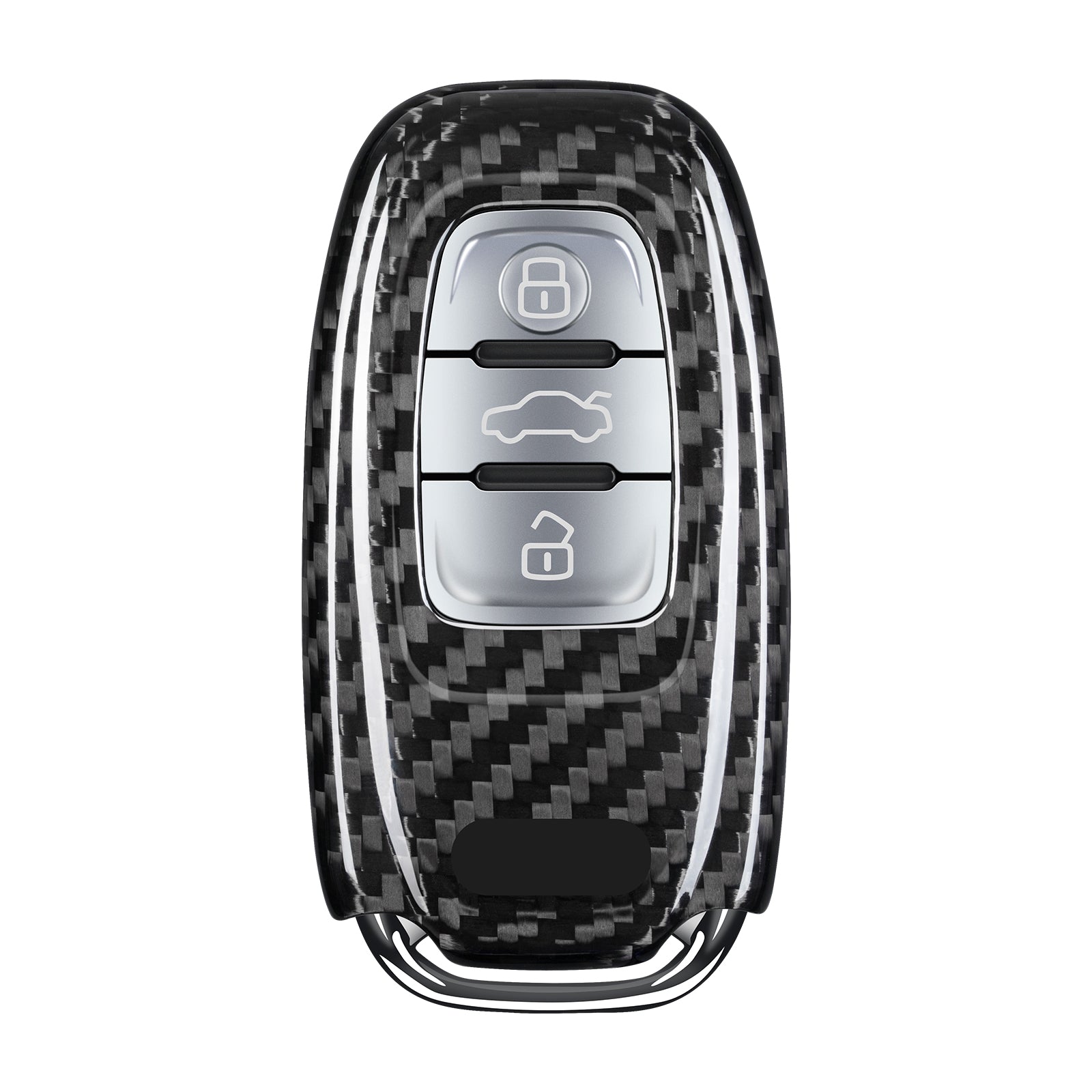 Autoschlüssel Hülle aus Carbon - passend für Audi A4, A5, A6, A7, S5