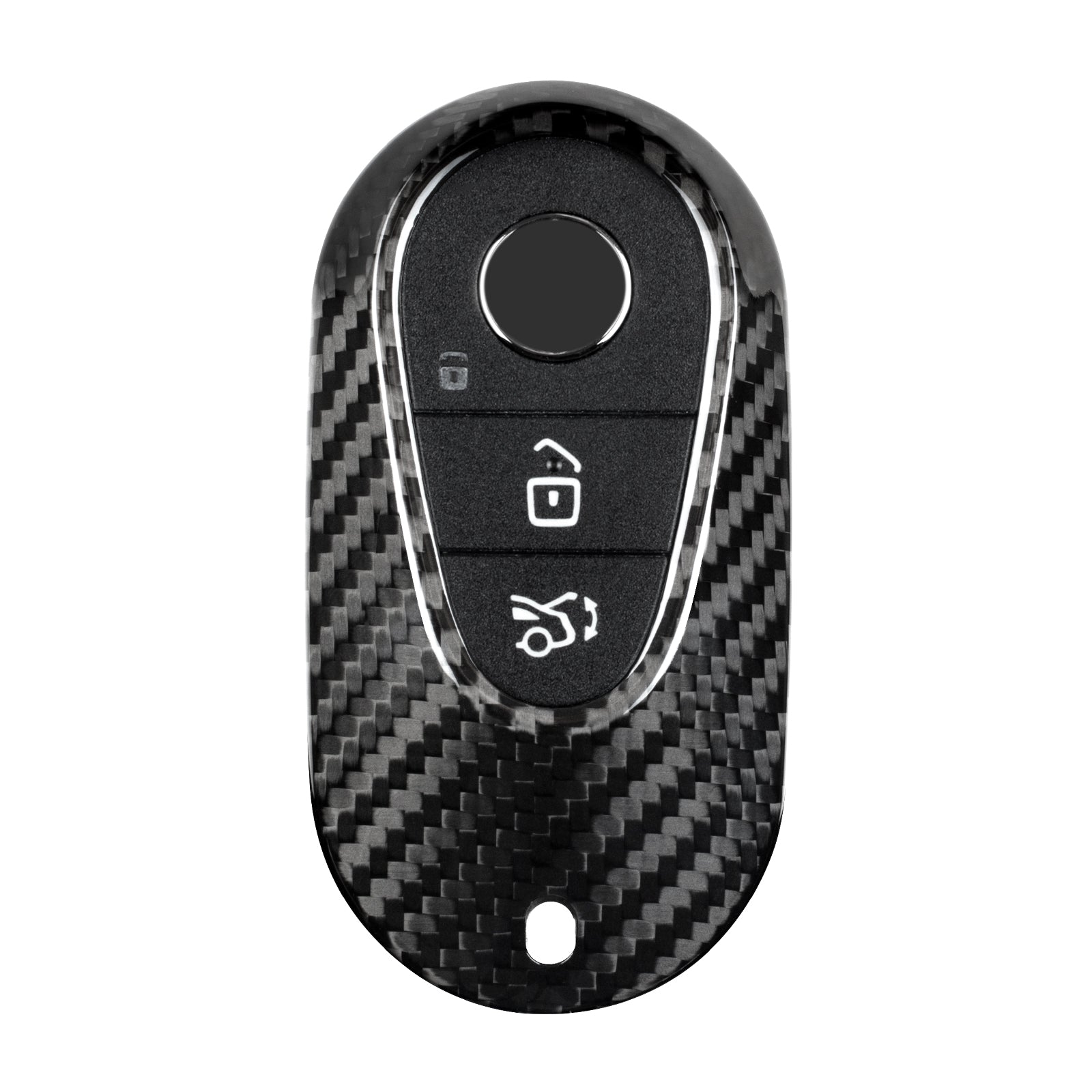 Autoschlüssel Hülle aus Carbon - passend für Mercedes-Benz C-, S-Klasse