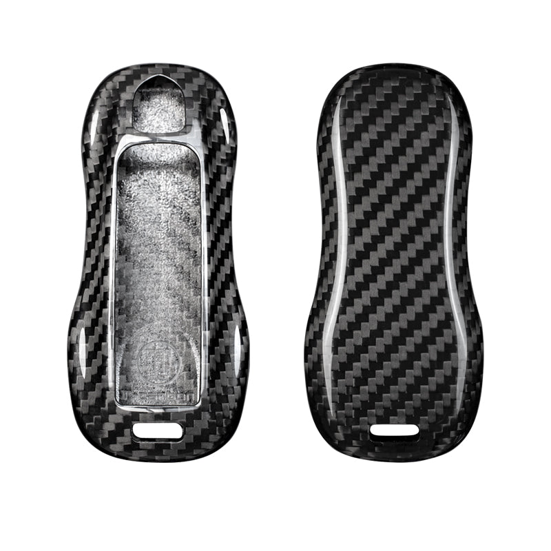 Autoschlüssel Hülle aus Carbon - passend für Porsche Panamera, aktueller Cayenne