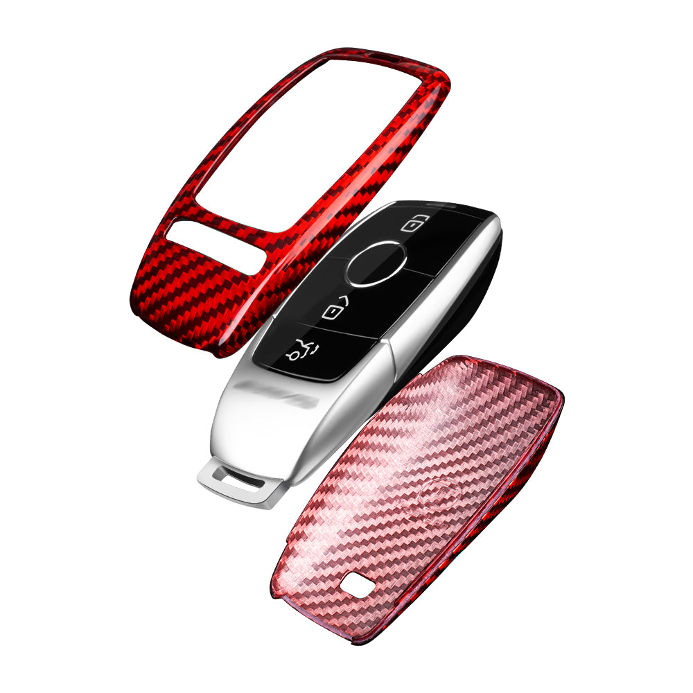 Autoschlüsselabdeckung Carbon - passend für Mercedes Benz GLE53 AMG und weitere AMG Modelle