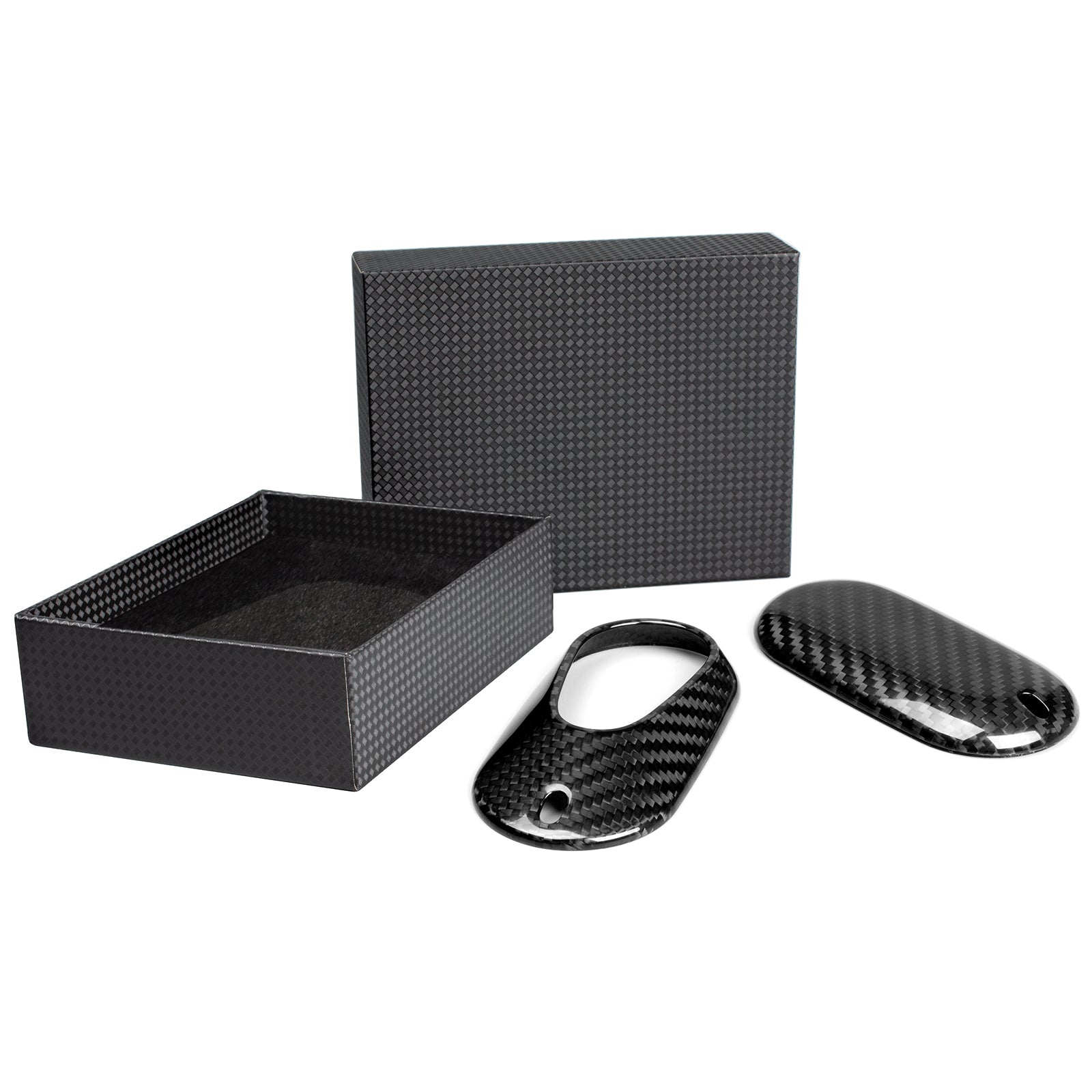 Autoschlüssel Hülle aus Carbon - passend für Mercedes-Benz C-, S-Klasse