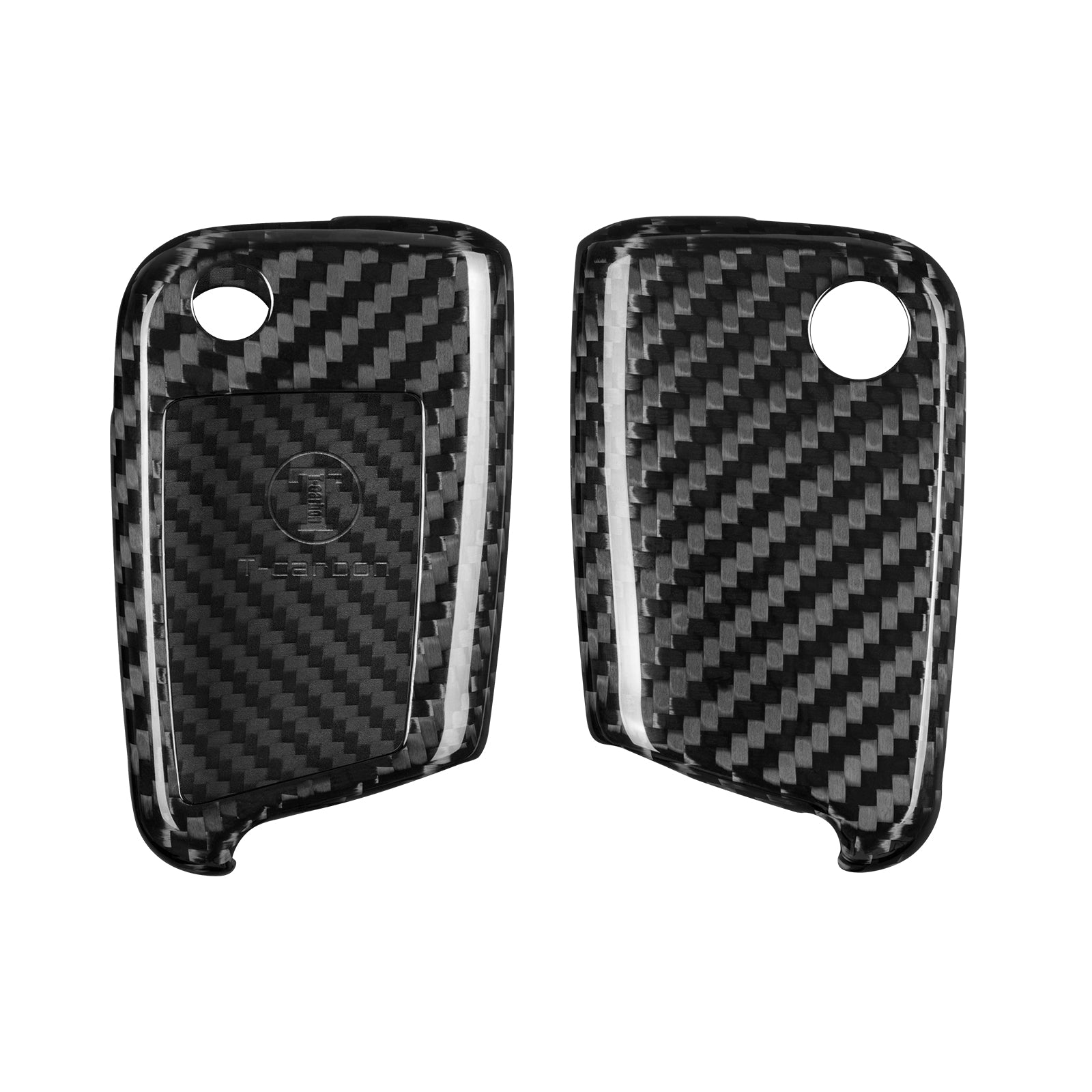 Autoschlüssel Hülle aus Carbon - passend für Golf 7 und viele weitere aktuelle Modelle