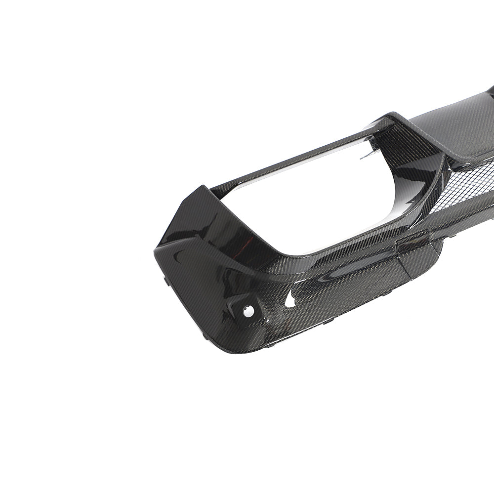 Diffusor 3-teilig EVO-3D aus Wet Carbon - passend für BMW X3M F97 (Bj. 19-21)