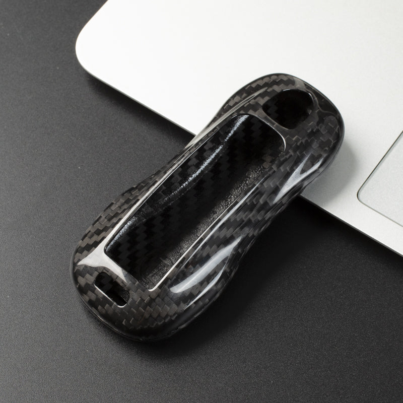 Autoschlüssel Hülle aus Carbon - passend für Porsche Panamera, aktueller Cayenne