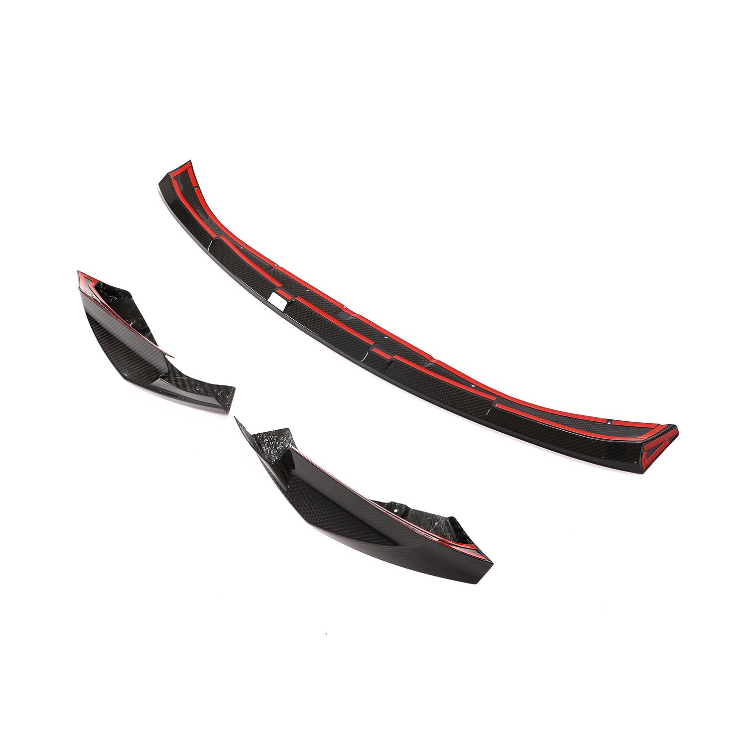 Frontlippe Spoiler Schwert MP Style 3 teilig Dry Carbon - BMW M3 G80 G81 M4 G82 G83