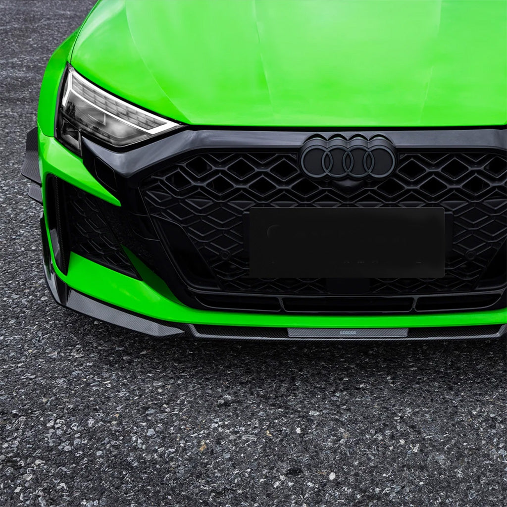 Frontlippe EVO-SQ-A aus Dry Carbon - passend für Audi RS3 8Y