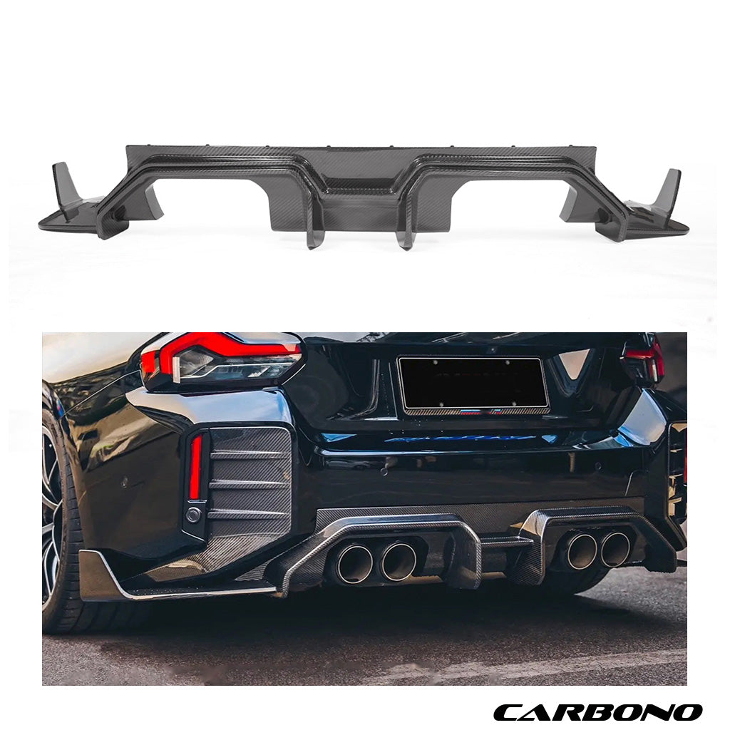 Diffusor EVO-AD aus Dry Carbon - passend für BMW M2 G87