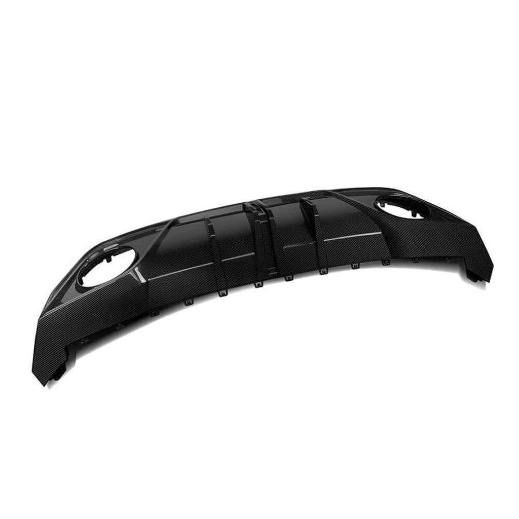 Diffusor EVO-SQ-A 4-teilig aus Dry Carbon - passend für Audi RS3 8Y
