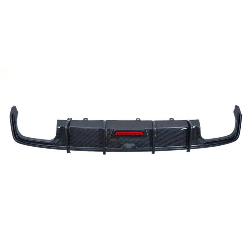 Diffusor EVO-KB aus Dry Carbon - passend für Audi A6 / S6 mit S-Line Exterieur Paket