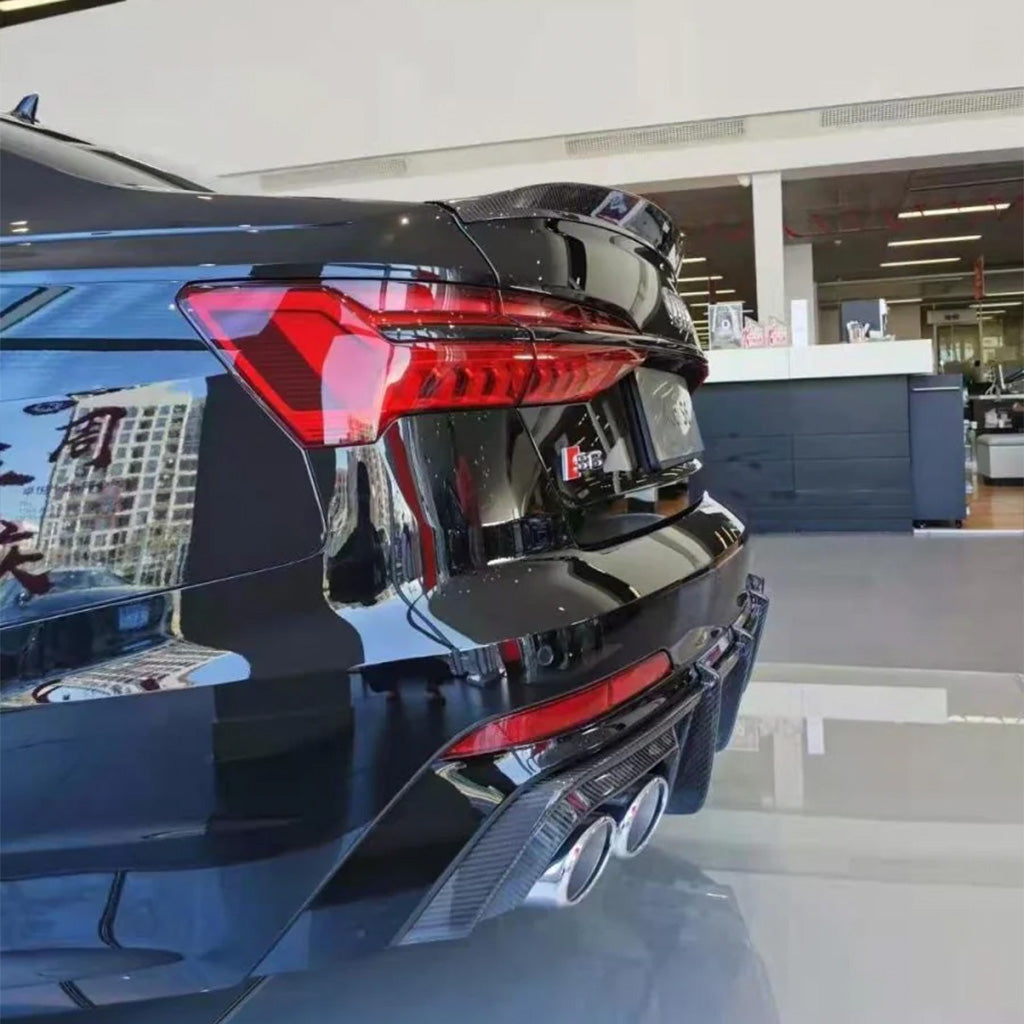 Diffusor EVO-KB aus Dry Carbon - passend für Audi A6 / S6 mit S-Line Exterieur Paket