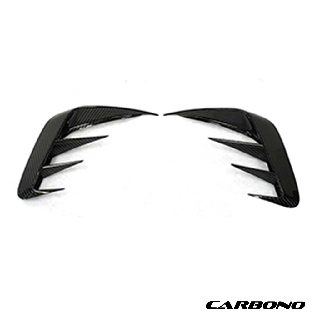 Heckstoßstangenblenden aus Dry Carbon – BMW 3er (G20 pre LCI)
