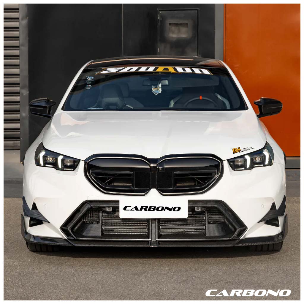 SOOQOO Frontlippe Type-B aus Dry Carbon – BMW M5 G90 / G99