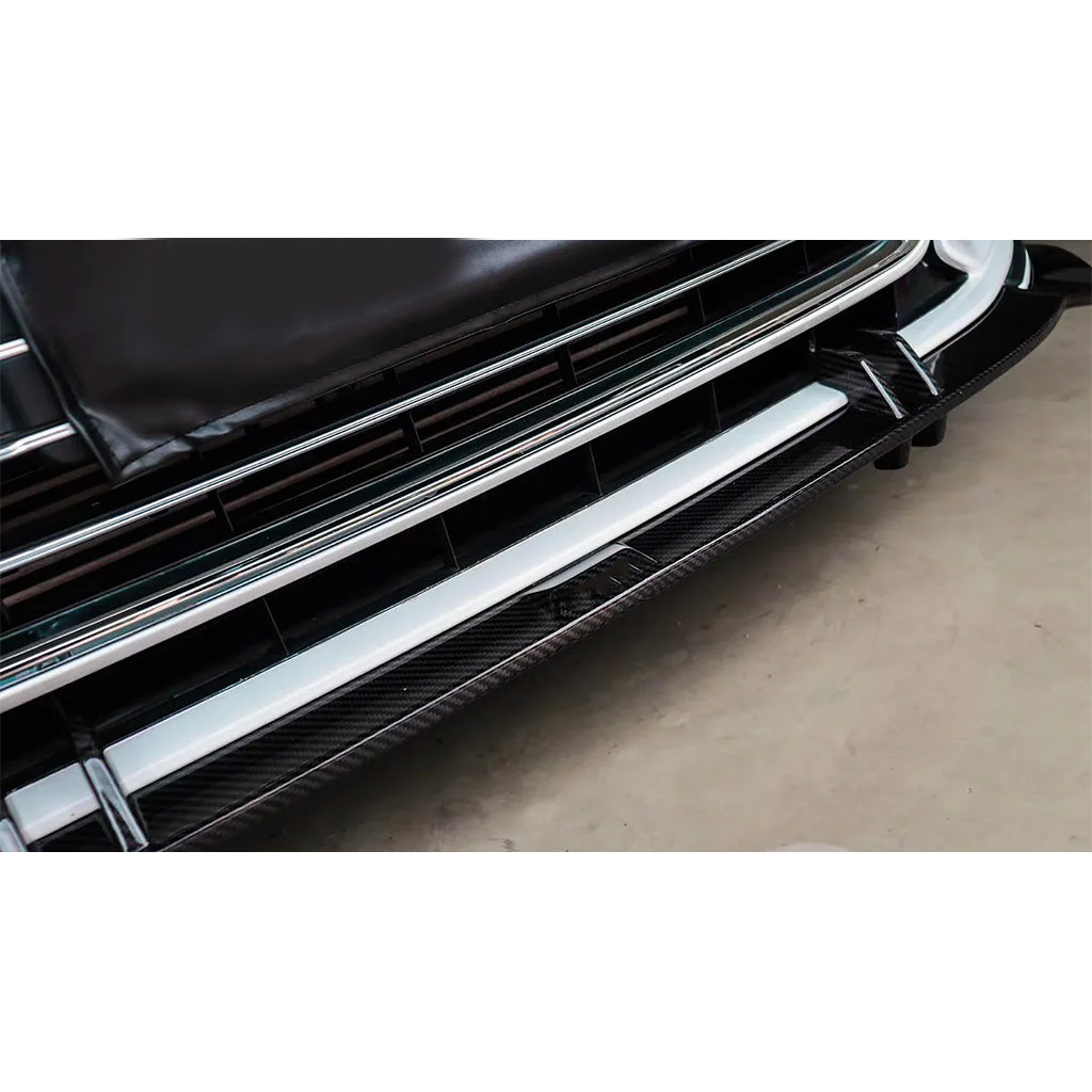 Frontlippe EVO-KB aus Dry Carbon - passend für Audi A6 / S6 mit S-Line Exterieur Paket